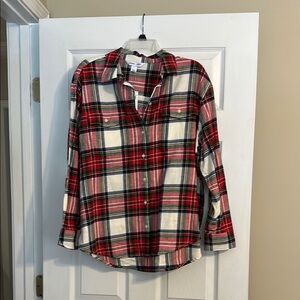 Old Navy Vibrant Plaid Shirt